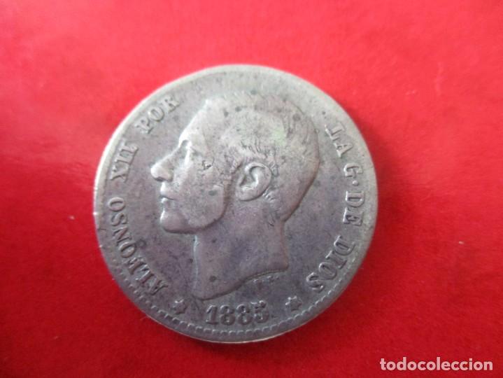 Monedas de Espa&ntilde;a: 1 pta de Alfonso XII. 1885 *85. #mn - Foto 1