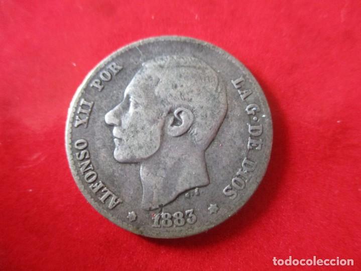 Monedas de Espa&ntilde;a: 1 pta de Alfonso XII. 1883. #mn - Foto 1