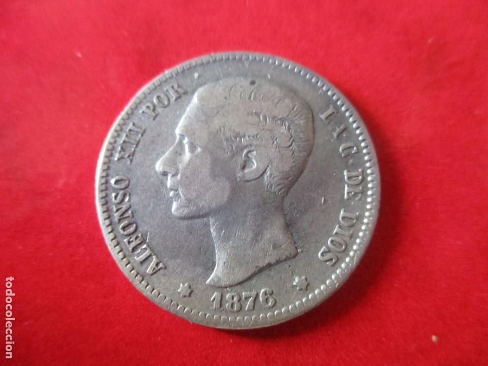Monedas de Espa&ntilde;a: 1 pta de Alfonso XII. 1876. #mn - Foto 1