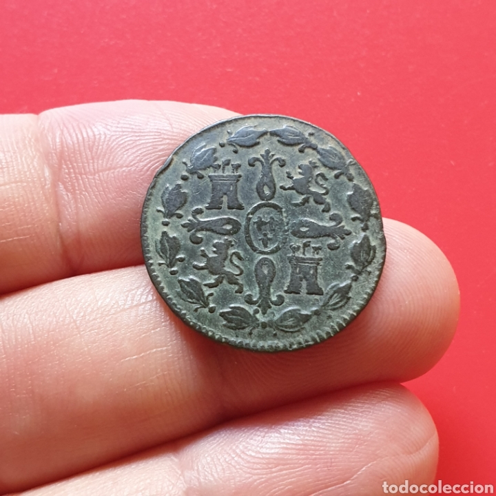Monedas de Espa&ntilde;a: Fernando VII &ndash; 4 maravedis 1816 Segovia - Foto 2