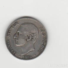 Monedas de España: ALFONSO XII- 2 PESETAS- 1882*18-82-MSM
