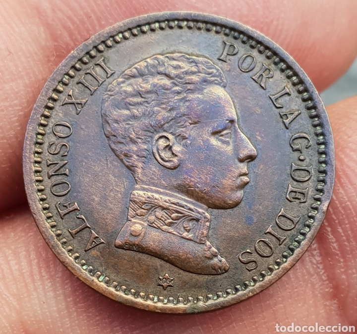 Monedas de Espa&ntilde;a: 2 CENTIMOS 1905*05 ALFONSO XIII - Foto 1