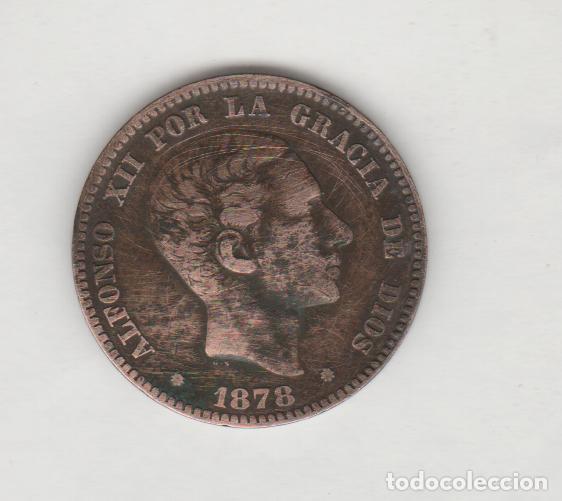 Monedas de Espa&ntilde;a: ALFONSO XII- 10 CENTIMOS- 1878 - Foto 1