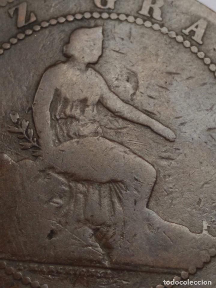 Monedas de Espa&ntilde;a: 10 CENTIMOS GOBIERNO PROVISIONAL 1870 - Foto 2