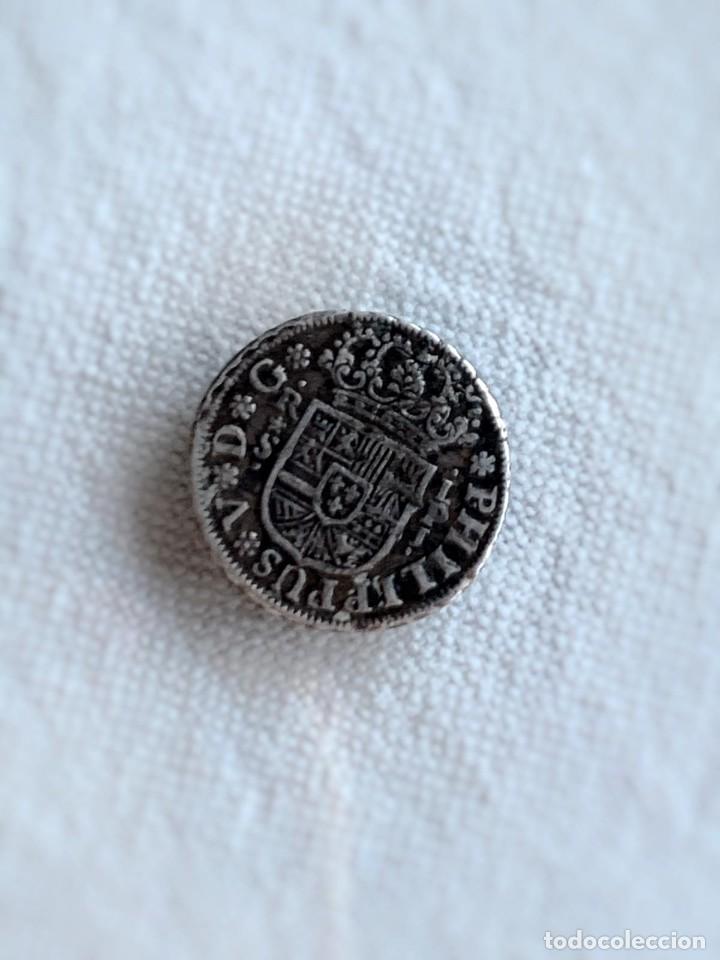 Monedas de Espa&ntilde;a: Hispania Rum Rex dc a&ntilde;o 1745 Felipe V - Foto 2