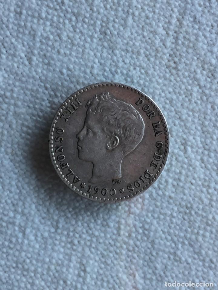 Monedas de Espa&ntilde;a: 50 centimos 1900, Alfonso XII - Foto 1