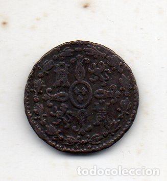 Monedas de Espa&ntilde;a: Fernando VII. 2 Maraved&iacute;s. A&ntilde;o 1827. Ceca de Segovia. - Foto 2