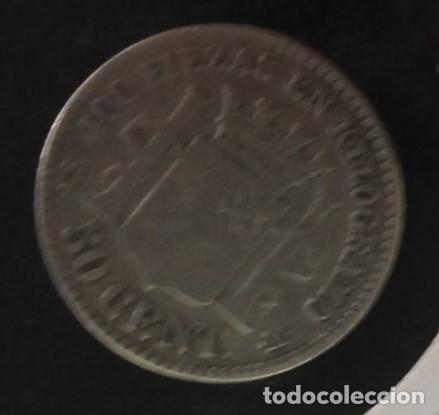 Monedas de Espa&ntilde;a: MONEDA 50 CENT. Espa&ntilde;a..GOB. PROVISIONAL. 1869... Plata - Foto 2