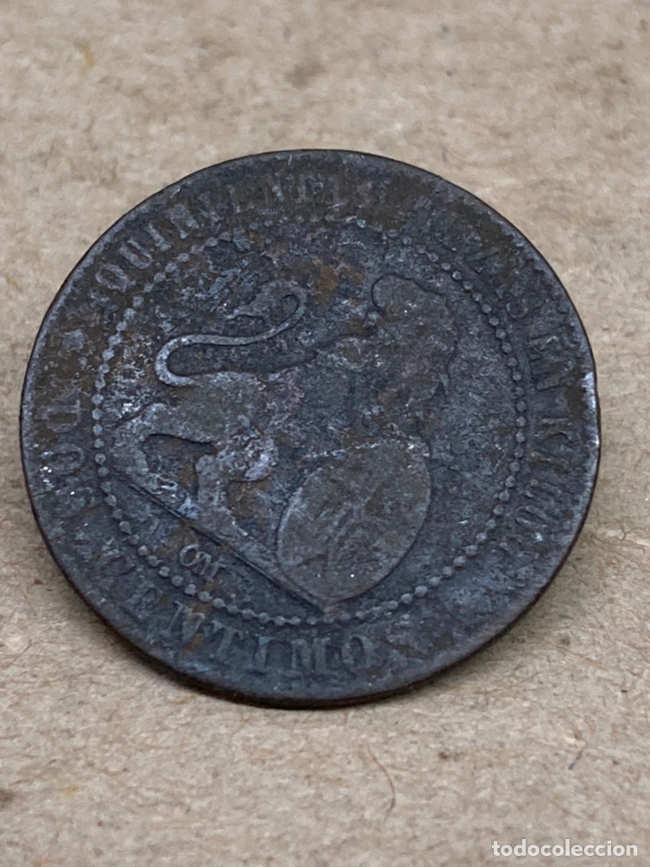 Monedas de Espa&ntilde;a: Moneda 2 c&eacute;ntimos 1870 - Foto 2