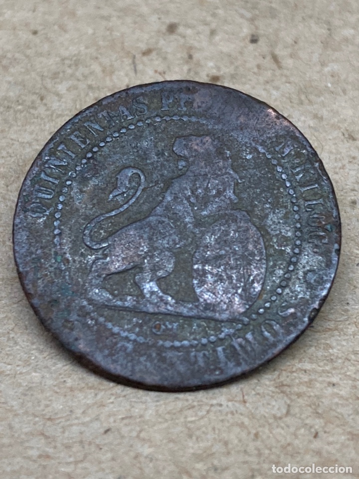 Monedas de Espa&ntilde;a: Moneda 2 c&eacute;ntimos a&ntilde;o 1870 - Foto 2
