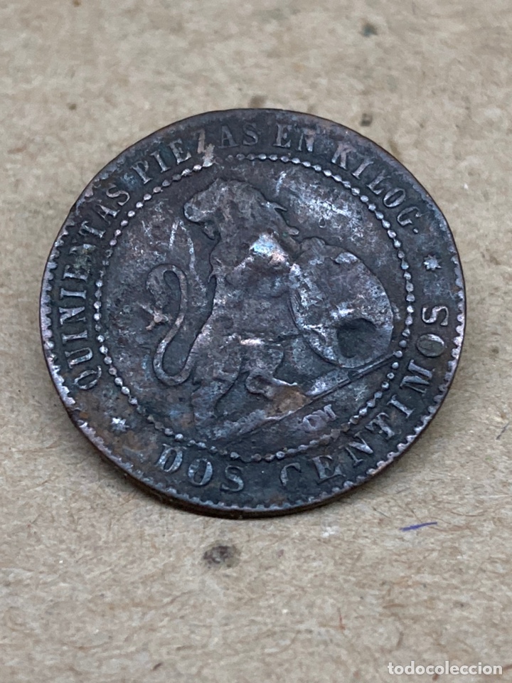 Monedas de Espa&ntilde;a: Moneda de 2 c&eacute;ntimos - Foto 1