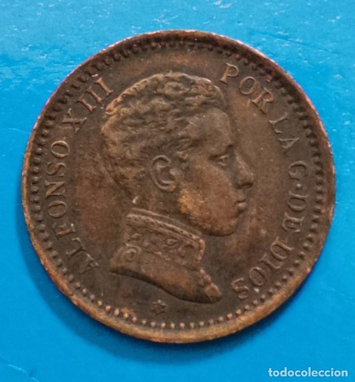 Monedas de Espa&ntilde;a: 2 centimos alfonso xiii 1904 - Foto 1