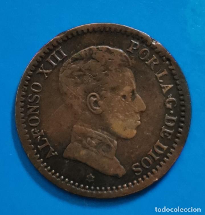 Monedas de Espa&ntilde;a: 2 centimos alfonso xiii 1905 - Foto 1