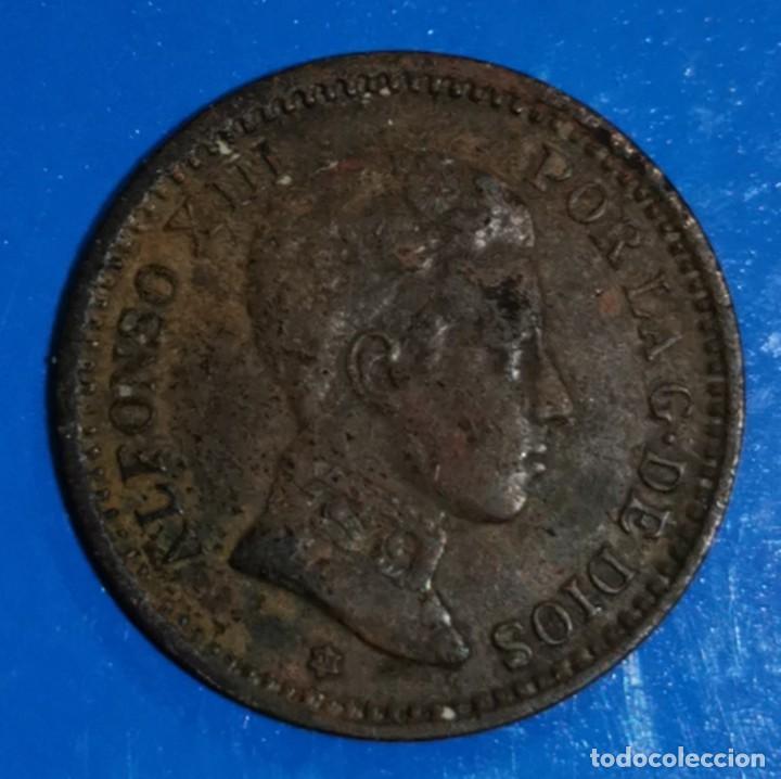 Monedas de Espa&ntilde;a: 2 centimos alfonso xiii 1905 - Foto 1