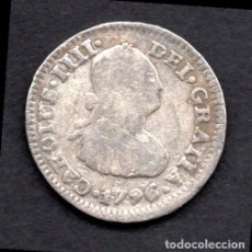 Monedas de España: CARLOS IV - 1/2 (MEDIO) REAL DE PLATA - MEXICO - MEJICO - 1796
