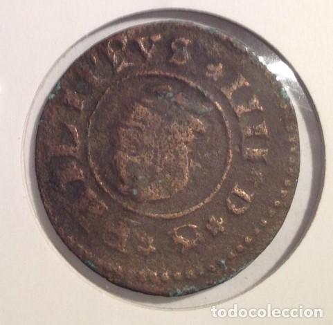 Monedas de Espa&ntilde;a: Felipe IV . 16 MARAVEDIS.1662 .SR..variante - Foto 2