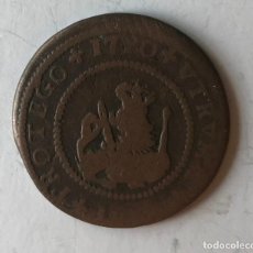 Monedas de España: MONEDA DE CUATRO MARAVEDÍS DE FELIPE V, BARCELONA, 1720. Lote 217733276