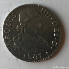 Monedas de España: MONEDA DE DOS REALES DE FERNANDO VII, SEVILLA, 1801. Lote 217736783