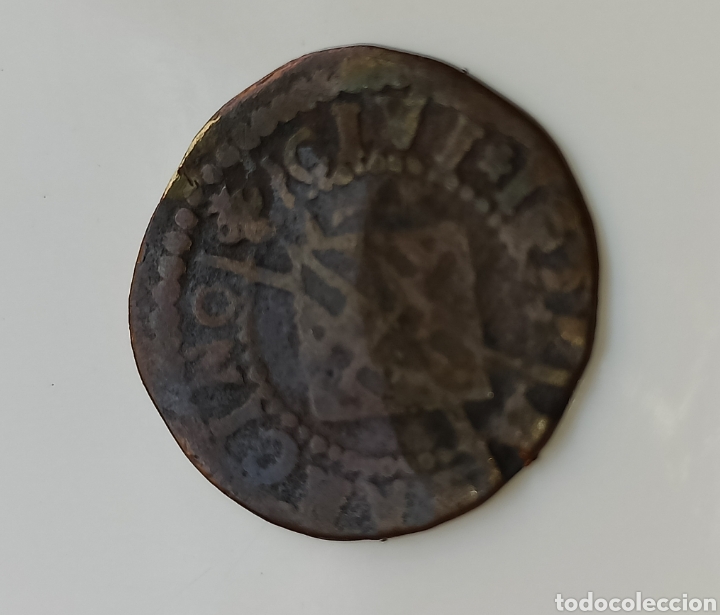 Monedas de Espa&ntilde;a: Moneda s. XVII 1 Ardite Barcelona - Foto 1
