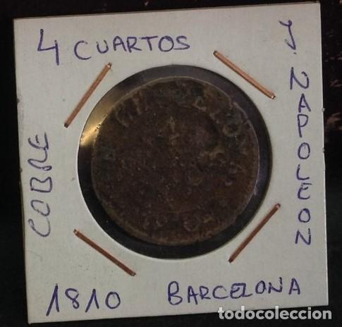 Monedas de Espa&ntilde;a: MONEDA 4 QUARTOS COBRE 1810. - Foto 1