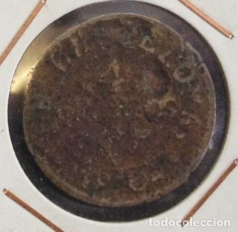 Monedas de Espa&ntilde;a: MONEDA 4 QUARTOS COBRE 1810. - Foto 2