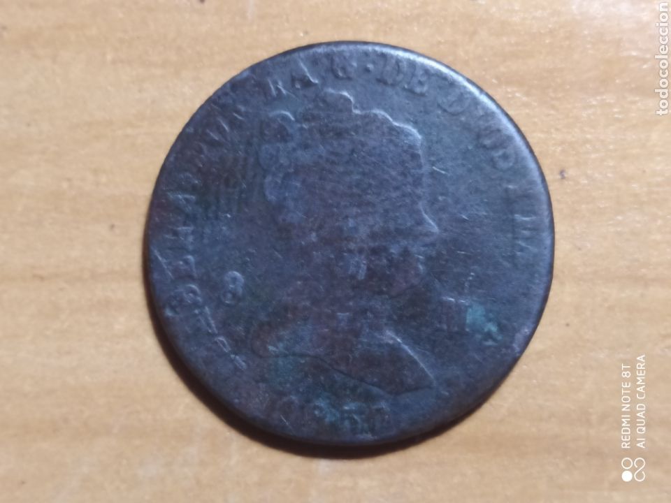 Monedas de Espa&ntilde;a: ISABEL II 8 MARAVEDIES. JUBIA - Foto 1