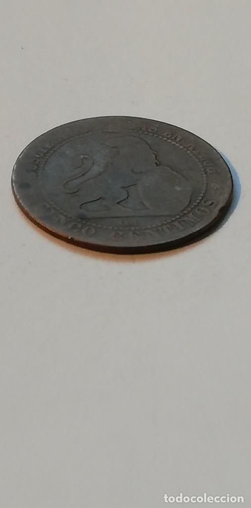 Monedas de Espa&ntilde;a: MONEDA 5 CENTIMOS 1870