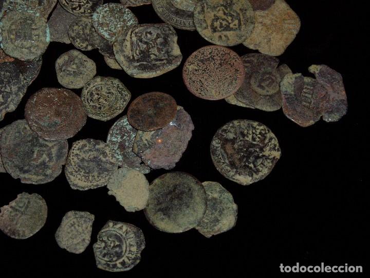 Monedas de Espa&ntilde;a: Monedas antiguas sin catalogar Lote completo - Foto 7