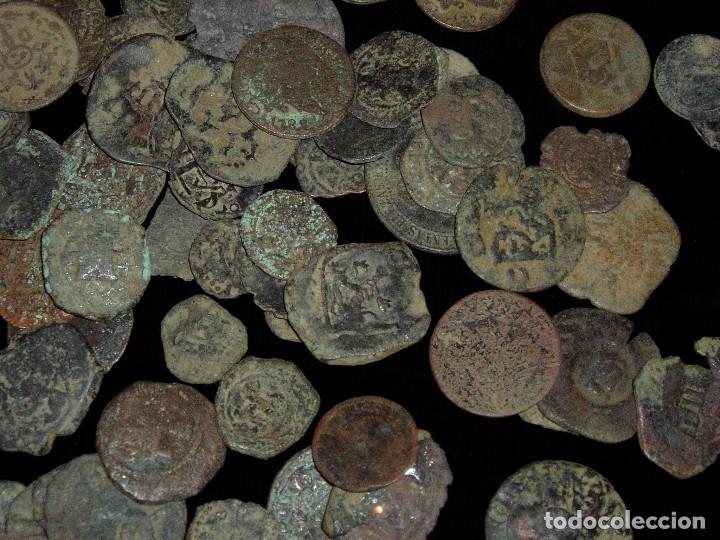 Monedas de Espa&ntilde;a: Monedas antiguas sin catalogar Lote completo - Foto 2