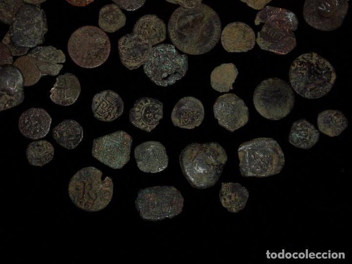 Monedas de Espa&ntilde;a: Monedas antiguas sin catalogar Lote completo - Foto 5
