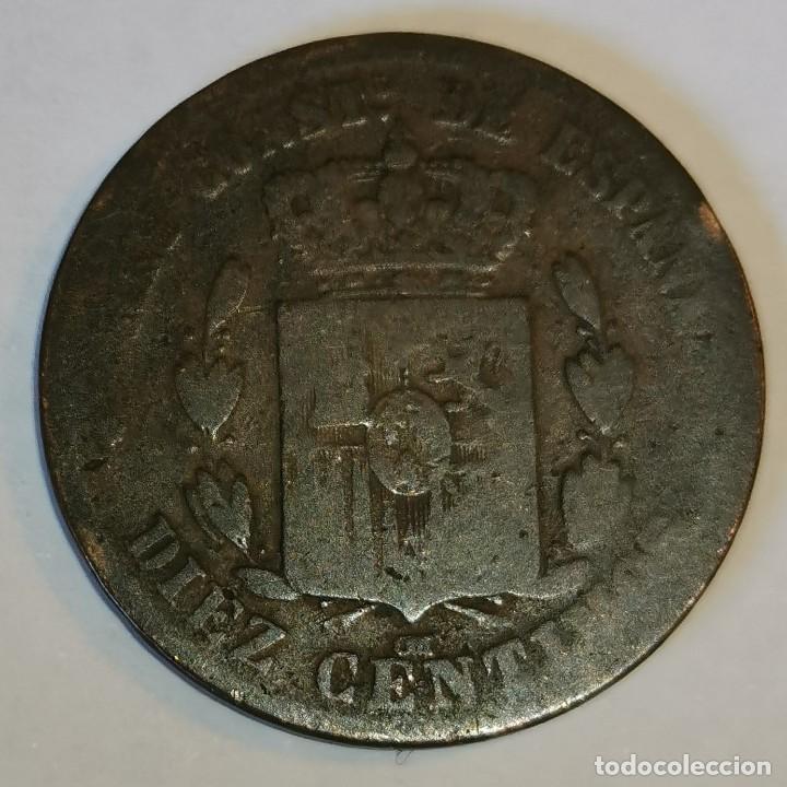 Monedas de Espa&ntilde;a: MONEDA DE 10 CENTIMOS ALFONSO XII-1878 - Foto 2
