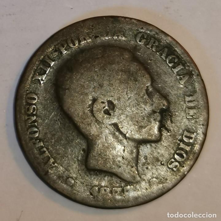 Monedas de Espa&ntilde;a: MONEDA DE 10 CENTIMOS ALFONSO XII - Foto 1