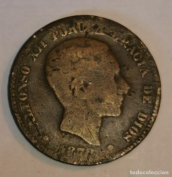 Monedas de Espa&ntilde;a: MONEDA DE 10 CENTIMOS ALFONSO XII - Foto 1