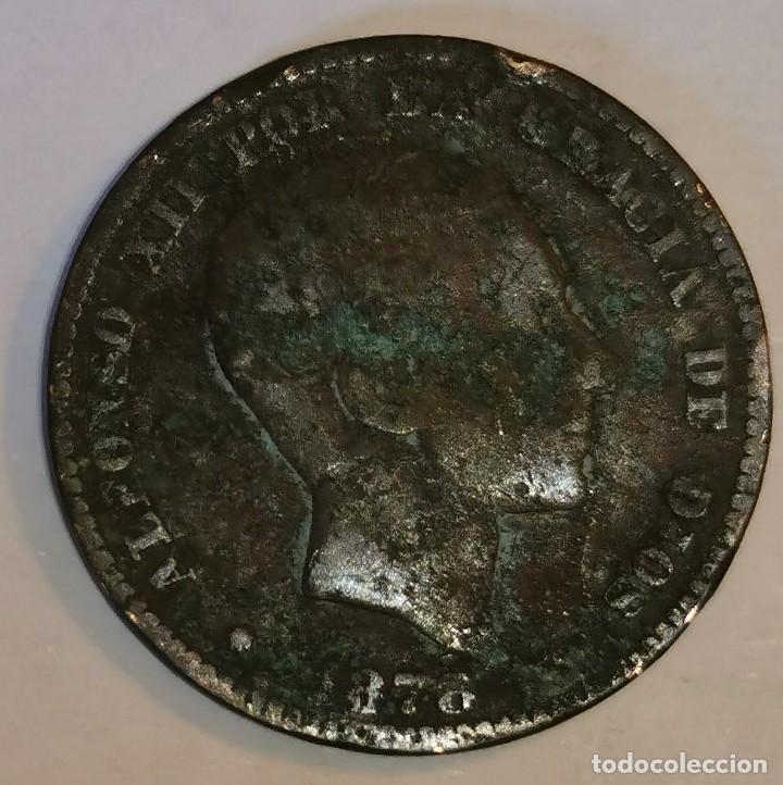 Monedas de Espa&ntilde;a: MONEDA DE 10 CENTIMOS ALFONSO XII-1878 - Foto 1