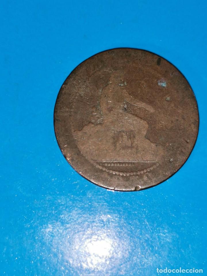 Monedas de Espa&ntilde;a: MONEDA DE 10 CENTIMOS GOBIERNO PROVISIONAL 1870 - Foto 1
