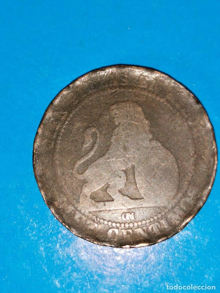 Monedas de Espa&ntilde;a: MONEDA DE 10 CENTIMOS GOBIERNO PROVISIONAL 1870 - Foto 2