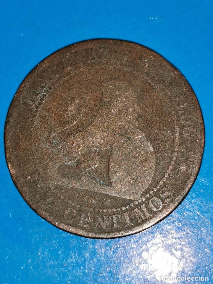 Monedas de Espa&ntilde;a: MONEDA DE 10 CENTIMOS GOBIERNO PROVISIONAL 1870 - Foto 1
