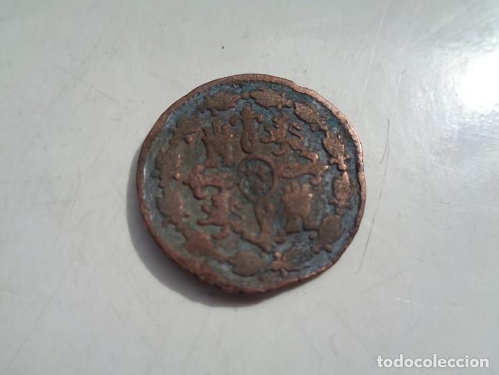 Monedas de Espa&ntilde;a: CARLOS III MONEDA DE COBRE 4 MARAVEDIES - Foto 3