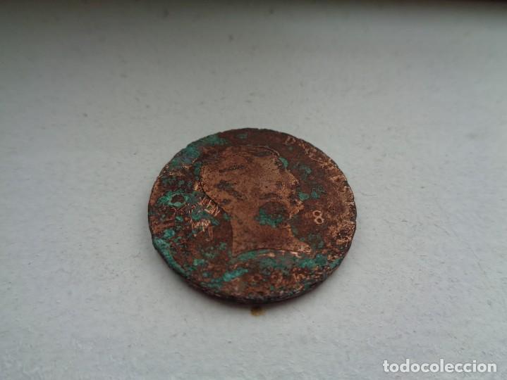 Monedas de Espa&ntilde;a: FERNANDO VII 8 MARAVEDIS DE COBRE 1823 - Foto 7