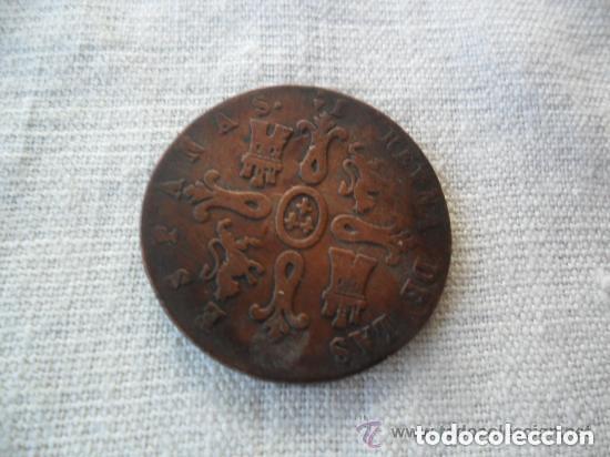 Monedas de Espa&ntilde;a: MONEDA DE ISABEL II DE 8 MARAVEDIES 1849 - Foto 4