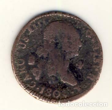 Monedas de Espa&ntilde;a: MONEDA DE 4 MARAVED&Iacute;S DE CARLOS IV.-1804.- - Foto 1