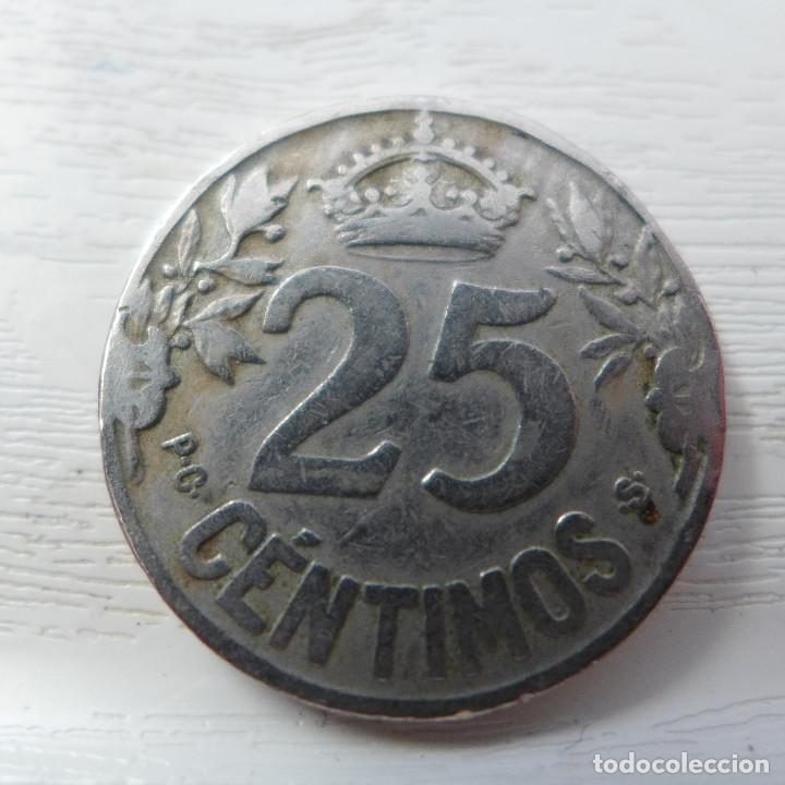 Monedas de Espa&ntilde;a: MONEDA DE 25 CENTIMOS 1925 - Foto 1