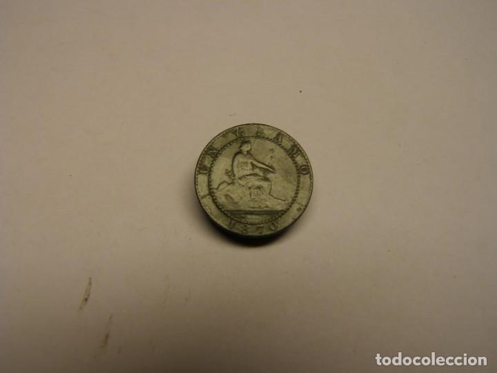 Monedas de Espa&ntilde;a: Moneda 1 c&eacute;ntimo Gobierno provisional, a&ntilde;o 1870. Barcelona. - Foto 1