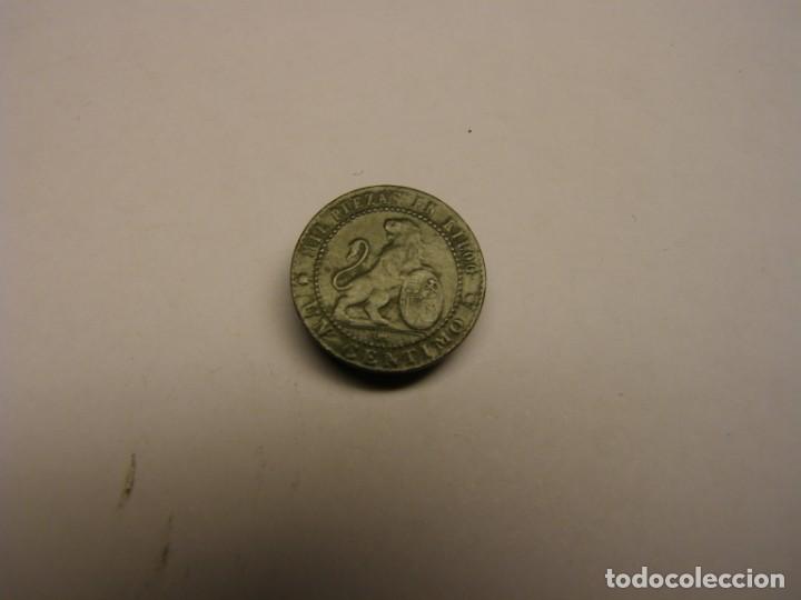 Monedas de Espa&ntilde;a: Moneda 1 c&eacute;ntimo Gobierno provisional, a&ntilde;o 1870. Barcelona. - Foto 4