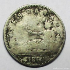Monedas de España: GOBIERNO PROVISIONAL, 1 PESETA DE PLATA 1869 * 18 - 69. -ESPAÑA-. LOTE 3502. Lote 222463311