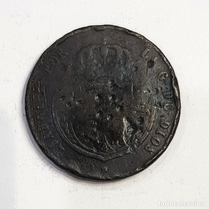Monedas de Espa&ntilde;a: &frac12; Real Isabel II 1850 Jubia - Foto 2
