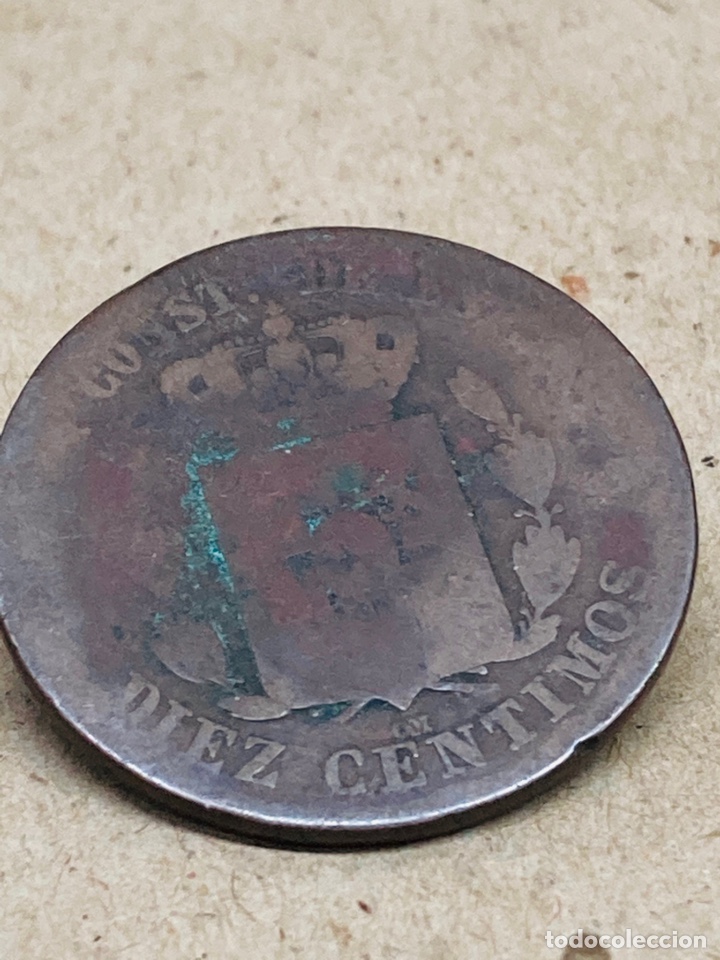 Monedas de Espa&ntilde;a: Moneda diez c&eacute;ntimos - Foto 2