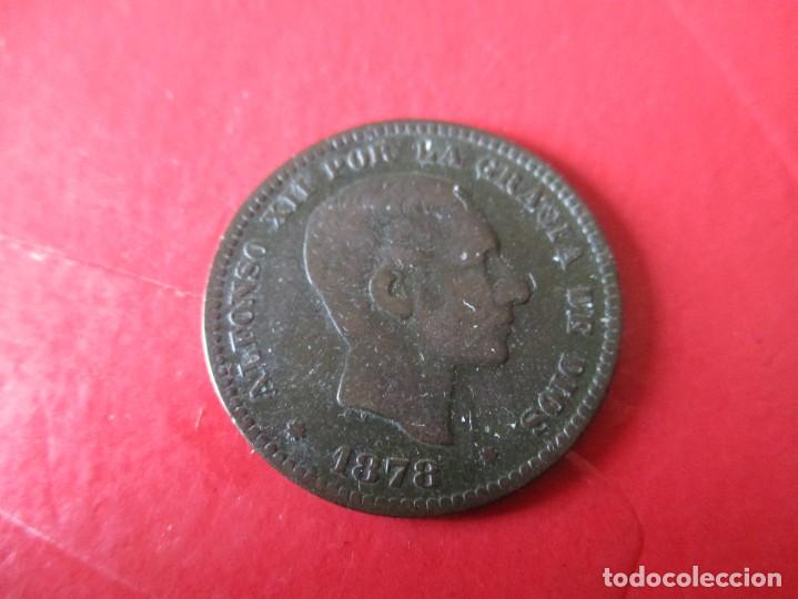 Monedas de Espa&ntilde;a: Alfonso XII. 5 centimos. 1878 - Foto 1