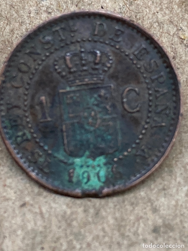 Monedas de Espa&ntilde;a: Moneda 2centimos 1906 - Foto 1