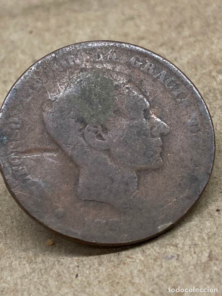 Monedas de Espa&ntilde;a: Moneda diez c&eacute;ntimos 1874 - Foto 2